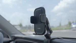 TOPK | TOPK Car Phone Holder for Dashboard [Multi-Angles&Stable] Adjustable Cell Car Phone Mount Anti-slip Silicone Clip for Smartphone