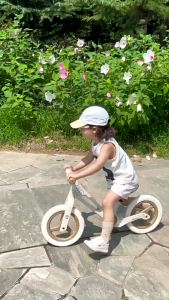 Foldable Baby Bike Baby Balance Bike Adjustable Height 2 wheels Push Bike for Kids Folding Bike