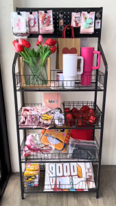Supermarket Shelves Snack Shelf Grocery Rack 5 Layers Display Rack For Store Kitchen Rack for Store Snack Shelf Stante Rack Display With Wheel