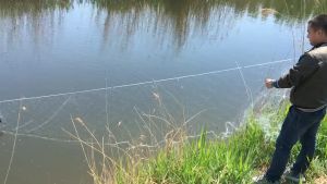 Jaring Ikan Lengket Tiga Lapis & Jaring Kawat Tebal