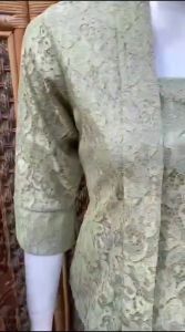 Satu Setel Kebaya Kutu Baru Lilit Kebaya Encin Modern Kekinian Pesta Kondangan Kebaya Wisuda Remaja