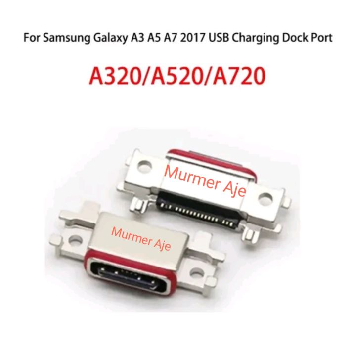 Konektor Charger Connector Cas Port Usb Samsung A3 A5 A7 2017