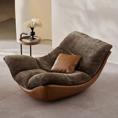 Single Leisure Sofa Chair For Sitting & Lying