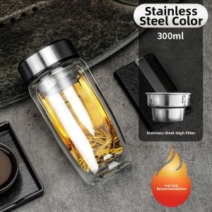 Tea Water Separation Quick Open Car Cup