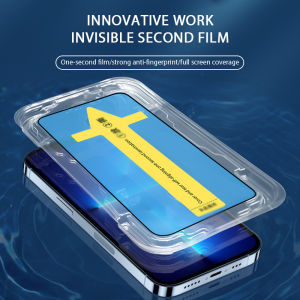ZAY  Pelindung Layar Kaca Tempered Film Ponsel HD Tahan Gores untuk iPhone 11/12 Promax XR