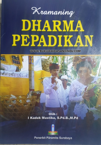 BUKU KRAMANING DHARMA PEPADIKAN | BUKUWAWASANHINDU