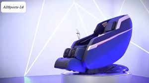 CS Mall : AI Voice Control 145CM Double SL Long Track Zero Gravity Full Body Electric Massage Chair Recliner ADSports L6