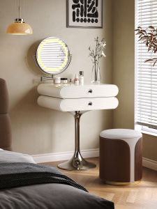 New Bedroom Combination Vanity Cream Style Mini Makeup Desk