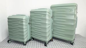 กระเป๋าเดินทาง 20-28 นิ้ว Sea Choice วัสดุ ABS พร้อม TSA ซิป YKK กระเป๋าเดินทาง น้ำหนักเบา ล้อคู่หมุน 360° ระบบเบรก