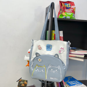 OUDENGPAI | Crosstraining Backpack Single Shoulder Bag For Girls School Bag Handbag Nylon Cloth Zipper Closure Leisure Scene Foldable Soft