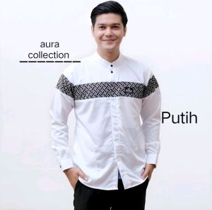 baju koko kobata baju muslim lengan panjang baju koko model terbaru