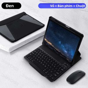 Ốp Bàn Phím Từ Tính Cho iPad Pro/Air Vỏ Trong Suốt Có Bàn Di Chuột Tương Thích Chuột Chống Sốc Chống Bụi Chất Liệu TPU