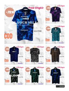 PROMO KAOS DISTRO PREMIUM COD ISI 4PCS