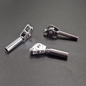 MNFT 1Pcs Fishing Rod Tip 5/6/7/8mm Roller Rod Tip Guide Stainless Steel Fishing Trolling Tackles for Sea Boat Fishing Trolling