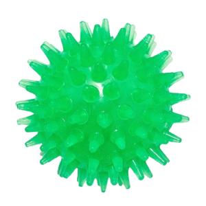 Pet Dog Toys Cat Puppy Sounding Toy Polka Squeaky Tooth Cleaning Ball TPR Training Teeth Chewing Toy Thorn Balls Pet Accessories