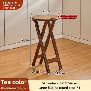 MANHAOSHI | Foldable High Stool Portable