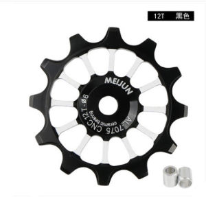 12T MTB Road Bike Rear Derailleur Ceramic Bearing Pulley Wide Narrow Tooth Bicycle Guide Wheel For Shimano Sram