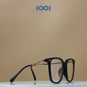 IOOI Eyewear -  Kacamata Kotak TR 90 Elastis Lensa Anti Radiasi Blueray Photocromic Pria Wanita 1014