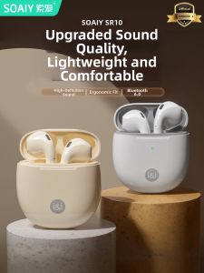 soaiy | High Fidelity Semi In-ear Noise Canceling Wireless Bluetooth Headphones