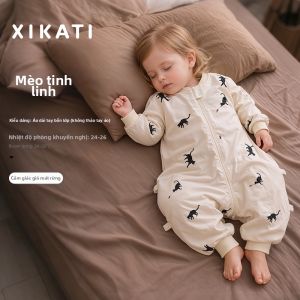 XIKATI | Túi Ngủ Bé Mùa Hè Mỏng Chống Kích