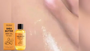 OceAura   Shea Butter Body Oil Nourishing Hydration for Dry Skin Rough Skin Improve Fast Absorbing Body Massage Care 100ml