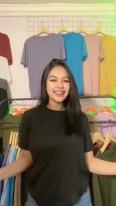 Mang Engkos - PROMO KAOS POLOS LENGAN PENDEK REGULER FIT L XL KATUN BAHAN ADEM WARNA WARNI KAOS OBLONG