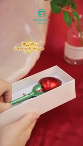 FLOWER PROMISE RING BOX - HIDDEN JEWELRY / BOX CINCIN NIKAH LAMARAN TEMPAT KOTAK BUNGA MAWAR DIPUTAR HADIAH