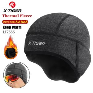 X-Tiger | X-TIGER Winter Warm Cycling Hats Outdoor Sports Warm Balaclava Helmet Liner Fleece Hat Windproof Bicycle Cap Cycling Headwear
