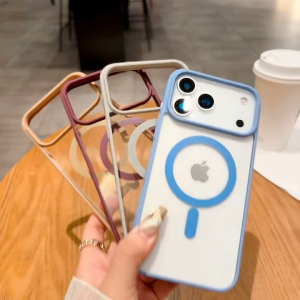 NEW🔥สุดคุ้ม🔥 เคส iphone 17 เคสไอโฟน 17 เกราะสําหรับ Magsafe แม่เหล็กไร้สายชาร์จสําหรับiPhone 11 12 13 14 15 16 17 Pro Max Plusกันกระแทกปกแข็