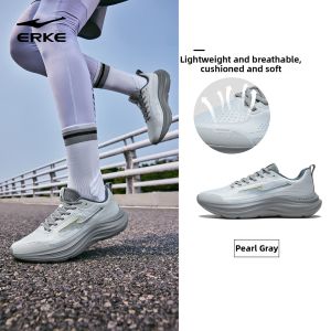 Erke | Mens Summer Lightweight Breathable Mesh Cushioned Running Shoes