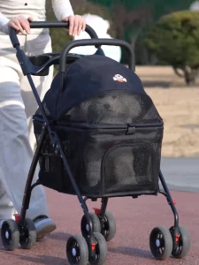 EGG Foldable Pet Trolley The basket is separable Dog Cat Load capacity 20kg Carrier Strong Structure