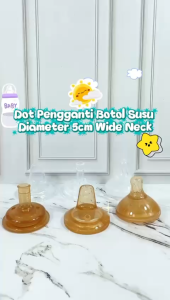 Dot Pengganti Refill Nipple Sippy Straw 5cm Silikon Lembut BPA Free Selang Gravity Ball BB47