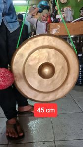 gong bahan besi diameter 45 cm