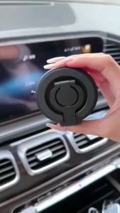 2024 New D1 Intelligent Mobile Phone Holder Magnetic Vacuum Adsorption Car Bracket Universal Folding stand Adsorption Mount