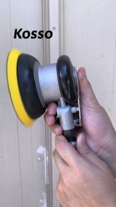 KOSSO เครื่องมือลม ขัดกระดาษทรายลม เครื่องขัดกระดาษทรายแบบกลม ใช้ลม ขนาด5นิ้ว (1ชิ้น) เครื่องขัดกระดาษทรายลม เครื่องขัด เครื่องมือช่าง A002 FSA