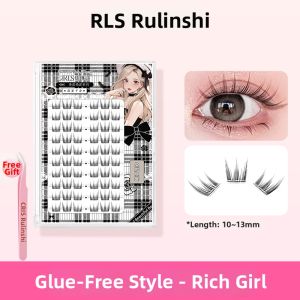 RULIS | Adhesive-Free Korean-Style Girl Group False Eyelashes