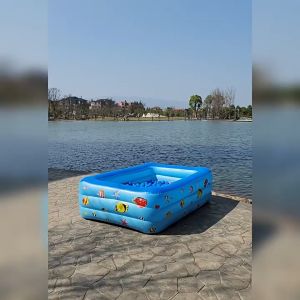 Swimming pool indoor and outdoor thickening portable inflatable swimming outdoor foldable family pool rectangle