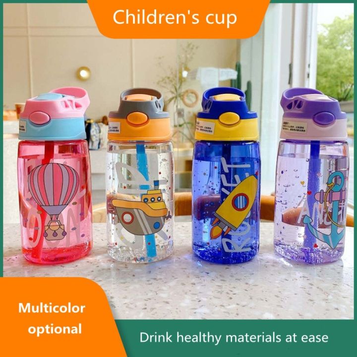 Cute Little Boys Plastic Cup Children Water Cup Sippy Cup Creative ...