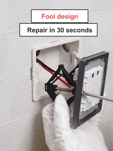 10PCS Wall Installation Box Repair Tool Secret Stash Switch Mount Cassette Repairer Support Rod