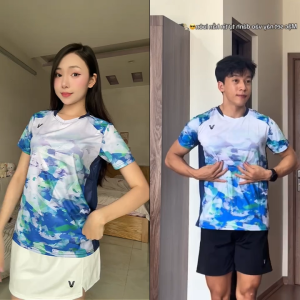 Áo Cầu Lông Quần Cầu Lông Bộ Cầu Lông Nam Nữ Chuyên Nghiệp Vải Thoáng Khí A872 - V Badwear