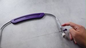 Adjustable Cake Slicer Leveler Stainless Steel Dough Cutter Wire Cake Leveler