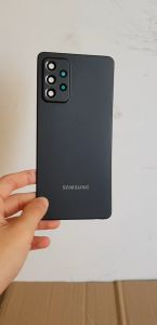 Vỏ nắp lưng mặt sau Samsung A72 màu chuẩn zin có kính cam keo dán - 7Four