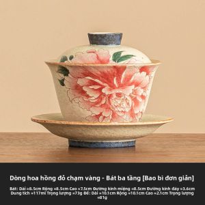 SHUANGYU | Tách Trà Gaiwan Sứ Cao Cấp Dùng Tại Nhà