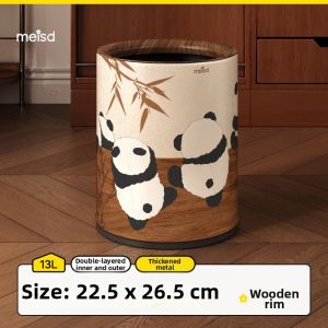 MEISD | High-Beauty Vintage Trash Bin Household