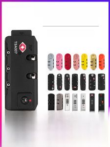 Tsa007 คงที่ล็อคกระเป๋าเดินทางล็อคแบบรวมกระเป๋าเดินทางอุปกรณ์เสริมกระเป๋าเดินทางพกพาล็อคกระเป๋าสําหรับพกพากระเป๋าเดินทาง