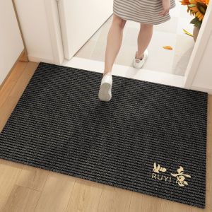 Safe Entrance Door Mat Outdoor Durable Dirt Resistant Cuttable Home Door Mat Anti Slip Rectangle Rug for Hallway And Doorway