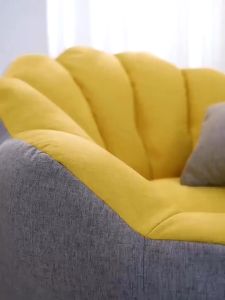 Lazy Sofa Flower Bean Bag Tatami SOFA COVER Bean Bag with Filling可有填充物!!Big SIZE PINK Beige GRAY BLUE COVER INS Living