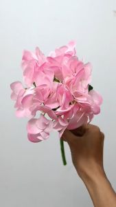 Hydrangea Tanaman Hias Masamba Artificial Flower Cantik - AF70