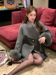CHOUXIE | Elegant and Attractive Chic Rich Girl Look High-End Wool Coat