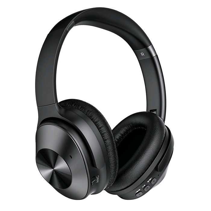 REMAX HEADPHONE BLUETOOTH RB-600HB BLACK AKSESORIS HANDPHONE HP